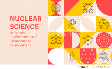 Nuclear Science Banner Geometrical Nuclear Science Banner Geometrical 117486308