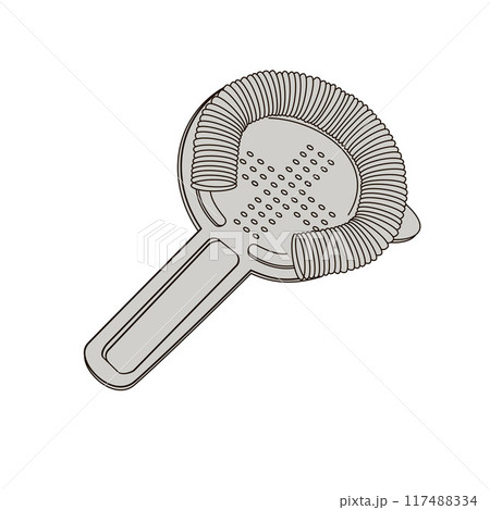 strainer with tight coil bartender tool strainer with tight coil bartender tool 117488334