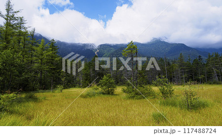夏の長野県松本市上高地 夏の長野県松本市上高地 117488724