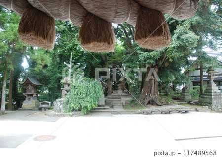 揖夜神社の境内（島根県松江市東出雲町揖屋） 117489568