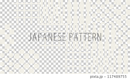 淺色日本圖案背景 117489755