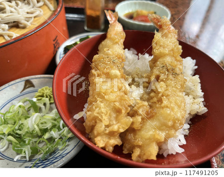 ざるそばと天丼 ざるそばと天丼 117491205
