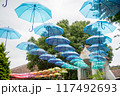 カラフルな傘 117492693