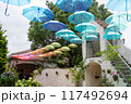 カラフルなパラソル 117492694