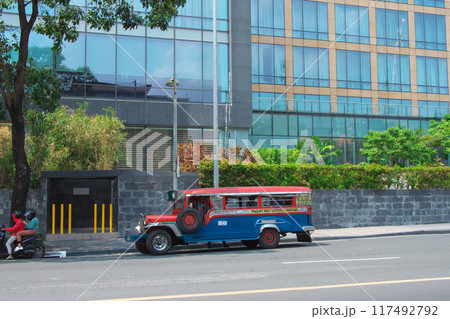 躍動するフィリピン - マニラ・マカティの中心街 都市景観(2024年5月) 躍動するフィリピン - マニラ・マカティの中心街 都市景観(2024年5月) 117492792