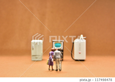 昭和レトロ三種の神器・ミニチュア 117498478