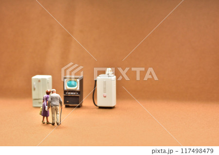 昭和レトロ三種の神器・ミニチュア 117498479