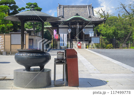 8月の風景　上野　不忍池　弁天堂 117499778