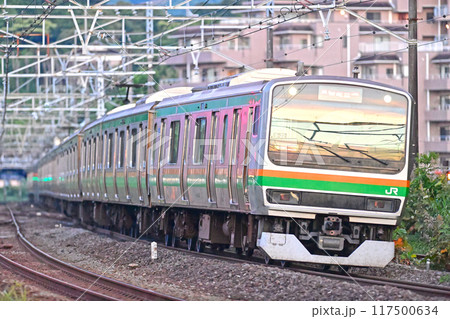 東海道本線 真鶴 JR東日本 E231系1000番台 S-22編成(国府津) 東海道本線 真鶴 JR東日本 E231系1000番台 S-22編成(国府津) 117500634