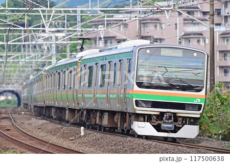 東海道本線 真鶴 JR東日本 E231系1000番台 K-08編成(国府津) 東海道本線 真鶴 JR東日本 E231系1000番台 K-08編成(国府津) 117500638