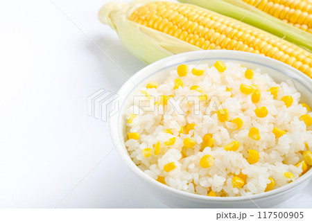 とうもろこしの炊き込みご飯 117500905
