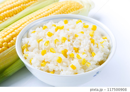 とうもろこしの炊き込みご飯 117500908
