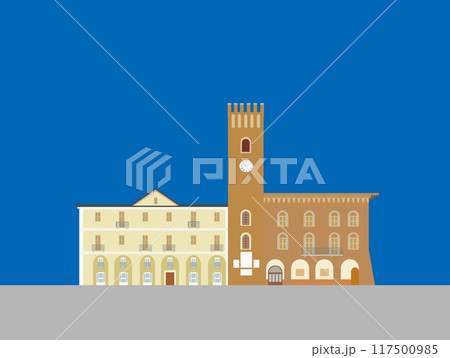 二ッツァ・モンフェッラート　nizza monferrato　ピエモンテ　piemonte　イタリア 117500985