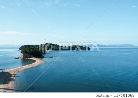 小豆島のエンジェルロード（天使の散歩道） 117501069