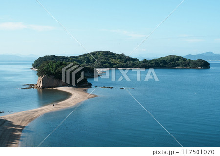 小豆島のエンジェルロード（天使の散歩道） 117501070