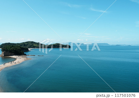 小豆島のエンジェルロード(天使の散歩道) 小豆島のエンジェルロード(天使の散歩道) 117501076