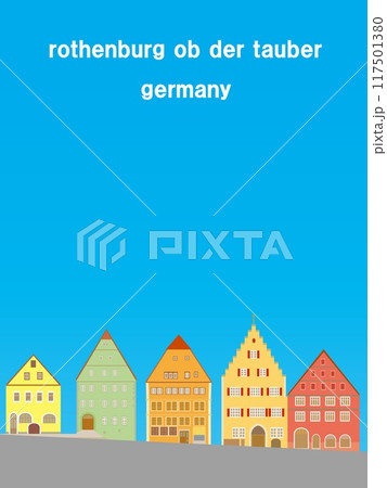 ローテンブルク　rothenburg ob der tauber　マルクト広場　ロマンチック街道 117501380