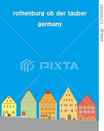ローテンブルク　rothenburg ob der tauber　マルクト広場　ロマンチック街道 117501387