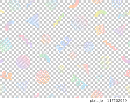 Colorful gradient geometric pattern 117502959