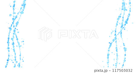 キラキラした青色の線の背景イラスト素材 キラキラした青色の線の背景イラスト素材 117503032