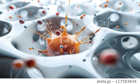 Abstract Cellular Formsのイラスト素材 [117503634] - PIXTA
