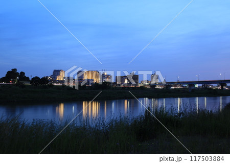 二子玉川駅周辺の夜景 117503884