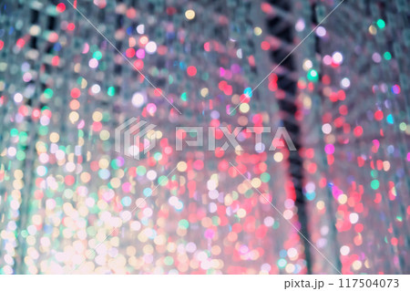 blur abstract of colorful LED light bulbs bokeh background blur abstract of colorful LED light bulbs bokeh background 117504073