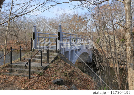 4月の北海道・大沼公園 4月の北海道・大沼公園 117504193