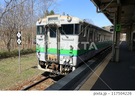 4月の北海道・大沼公園 4月の北海道・大沼公園 117504226