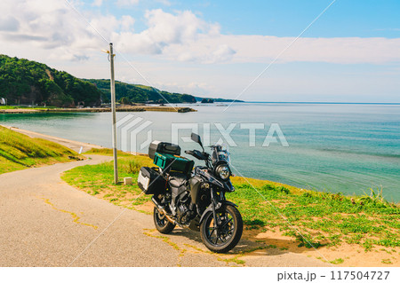 能登の海岸沿いをバイクでツーリング 117504727