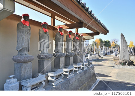 中山道本庄宿：曹洞宗 安養院　本庄市中央 117505101