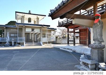 中山道本庄宿：曹洞宗 安養院　本庄市中央 117505102