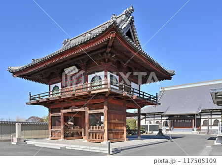 中山道本庄宿：曹洞宗 安養院　本庄市中央 117505109