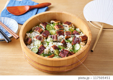 鰻のちらし寿司 117505451