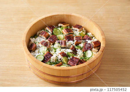 鰻のちらし寿司 鰻のちらし寿司 117505452