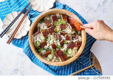 鰻のちらし寿司 117505593