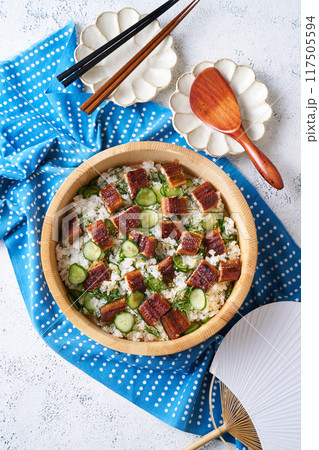 鰻のちらし寿司 鰻のちらし寿司 117505594