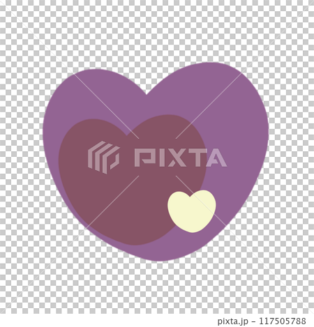 柔和溫柔的心型色 - Heart in Heart 柔和溫柔的心型色 - Heart in Heart 117505788