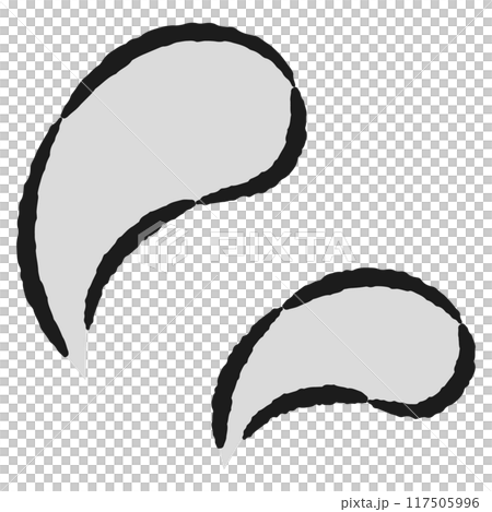 汗・しずくのイメージイラスト 117505996