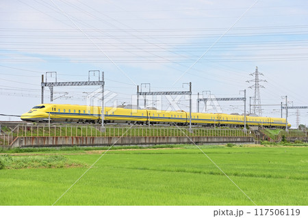 東海道新幹線 新横浜ー小田原 JR東海 923型0番台 T4編成(東京) 東海道新幹線 新横浜ー小田原 JR東海 923型0番台 T4編成(東京) 117506119