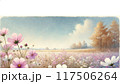 コスモスのある風景 117506264