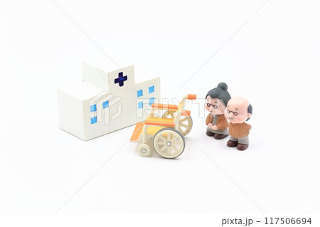 お年寄り・シニア・介護・医療のイメージ 117506694