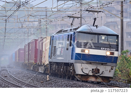 東海道本線 真鶴 JR貨物 EF210-152(新鶴見) 東海道本線 真鶴 JR貨物 EF210-152(新鶴見) 117507223
