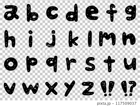 手寫字母套裝、羅馬字母裝飾套裝 手寫字母套裝、羅馬字母裝飾套裝 117509037