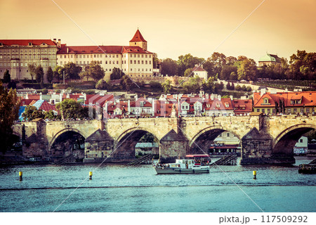 Charles Bridge and other sights in Prague 117509292