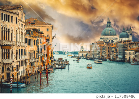 Basilica Santa Maria della Salute in Venice Basilica Santa Maria della Salute in Venice 117509486