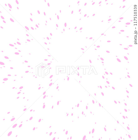 渦巻き状の桜吹雪 渦巻き状の桜吹雪 117510339