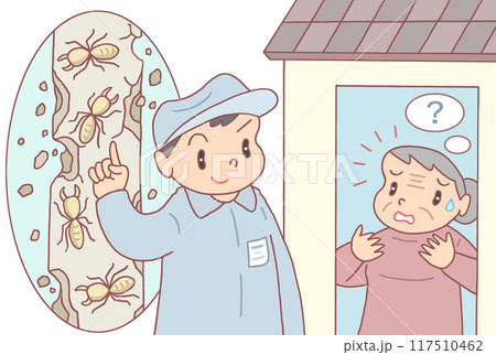 社会問題 - 悪徳商法・悪徳業者・シロアリ駆除・詐欺商法 社会問題 - 悪徳商法・悪徳業者・シロアリ駆除・詐欺商法 117510462