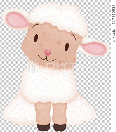 Sheep cartoon  117510958