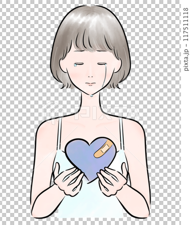 Heart Sad Girl Main Line Black Bob Heart Sad Girl Main Line Black Bob 117511118